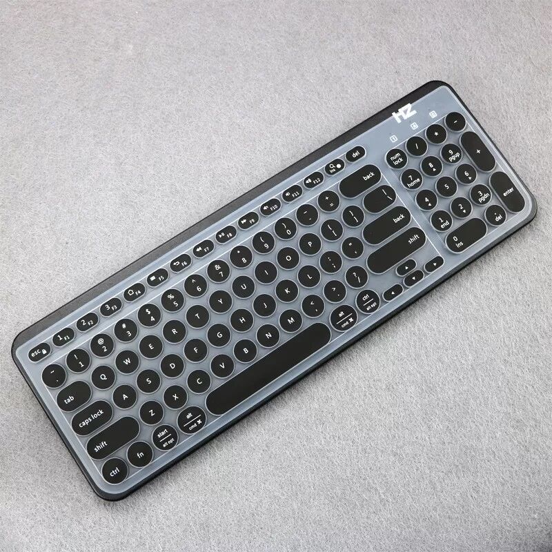 INF Schutzfolie kompatibel mit Logitech K780 kabelloser Bluetooth-Tastatur, staub- und wasserdicht, aus umweltfreundlichem
