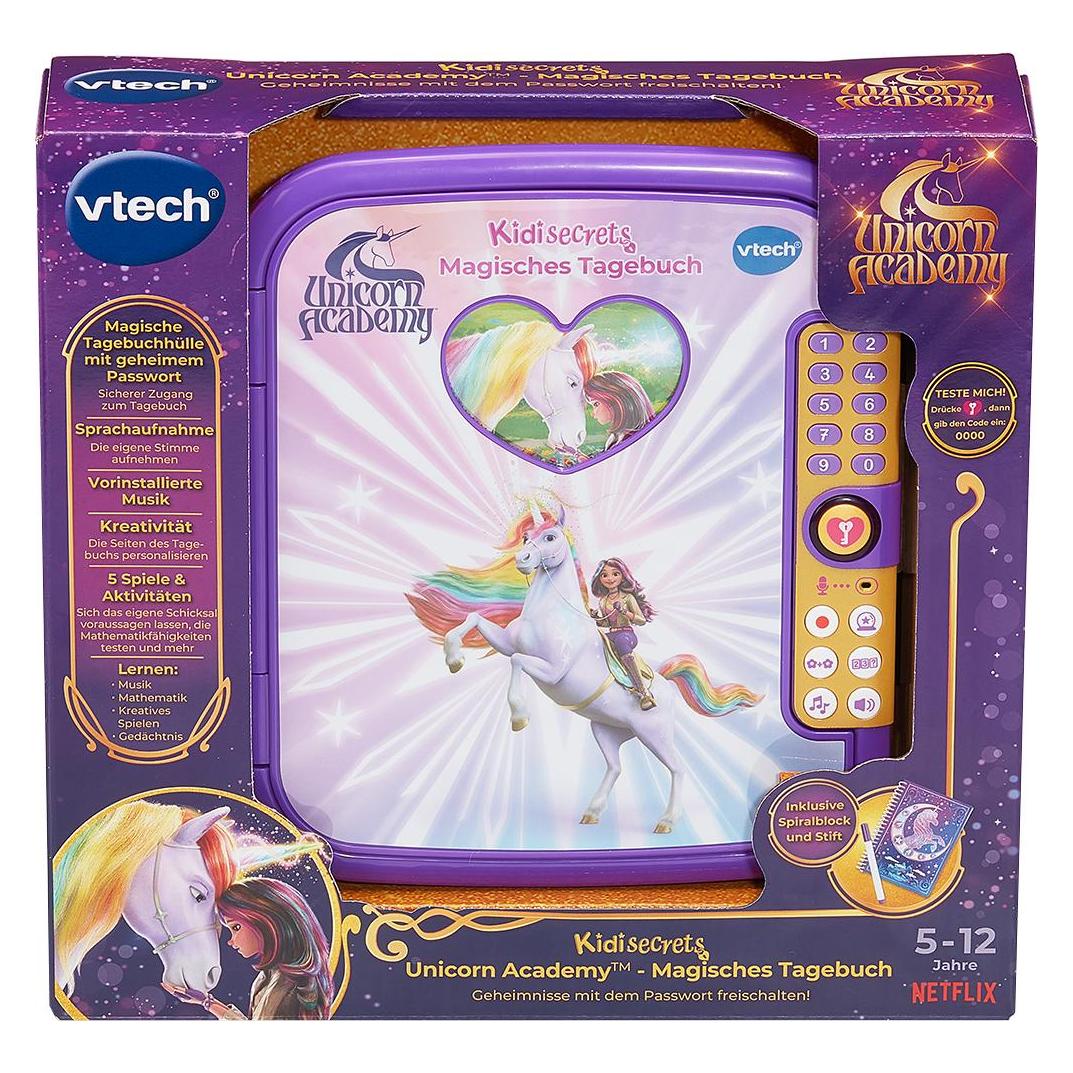 VTech Unicorn Academy - Magisches Tagebuch (Deutsch, 5 - 12 Jahre) (80-585704)