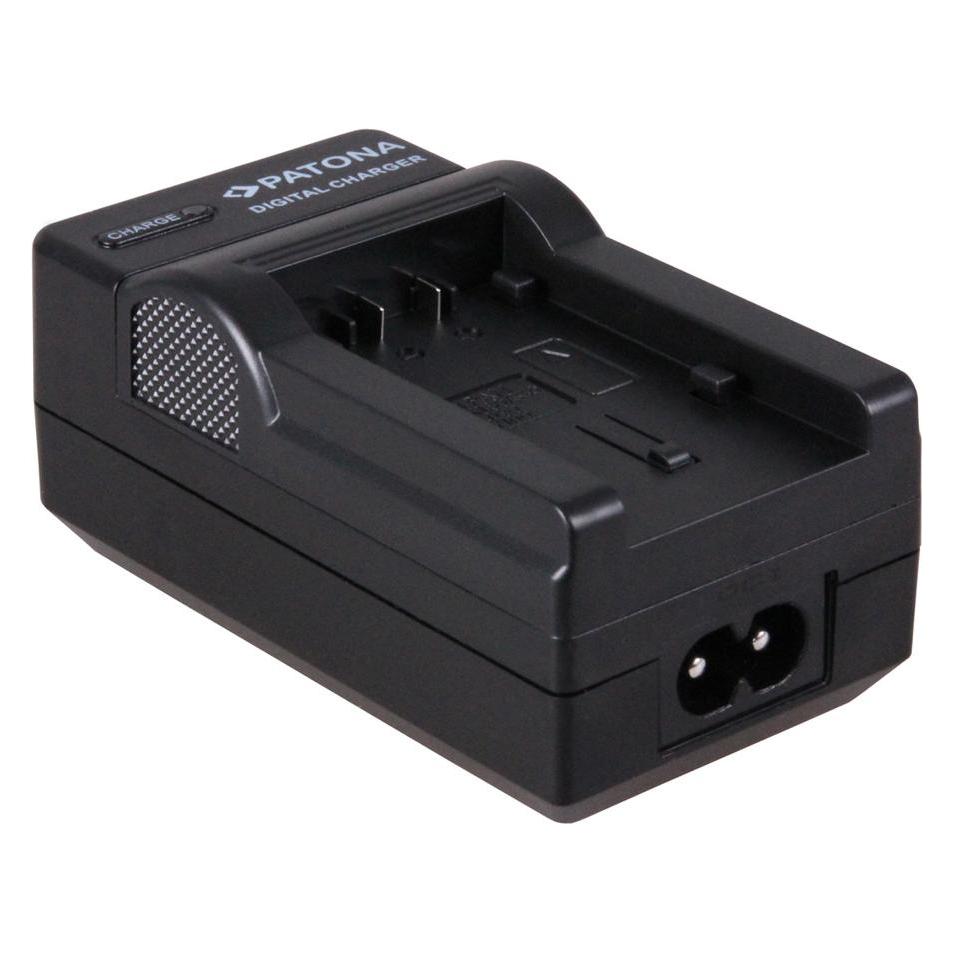 Patona 2in1 Ladegerät Panasonic VW-VBK180 (Kamera Akku Ladegerät) (1618)