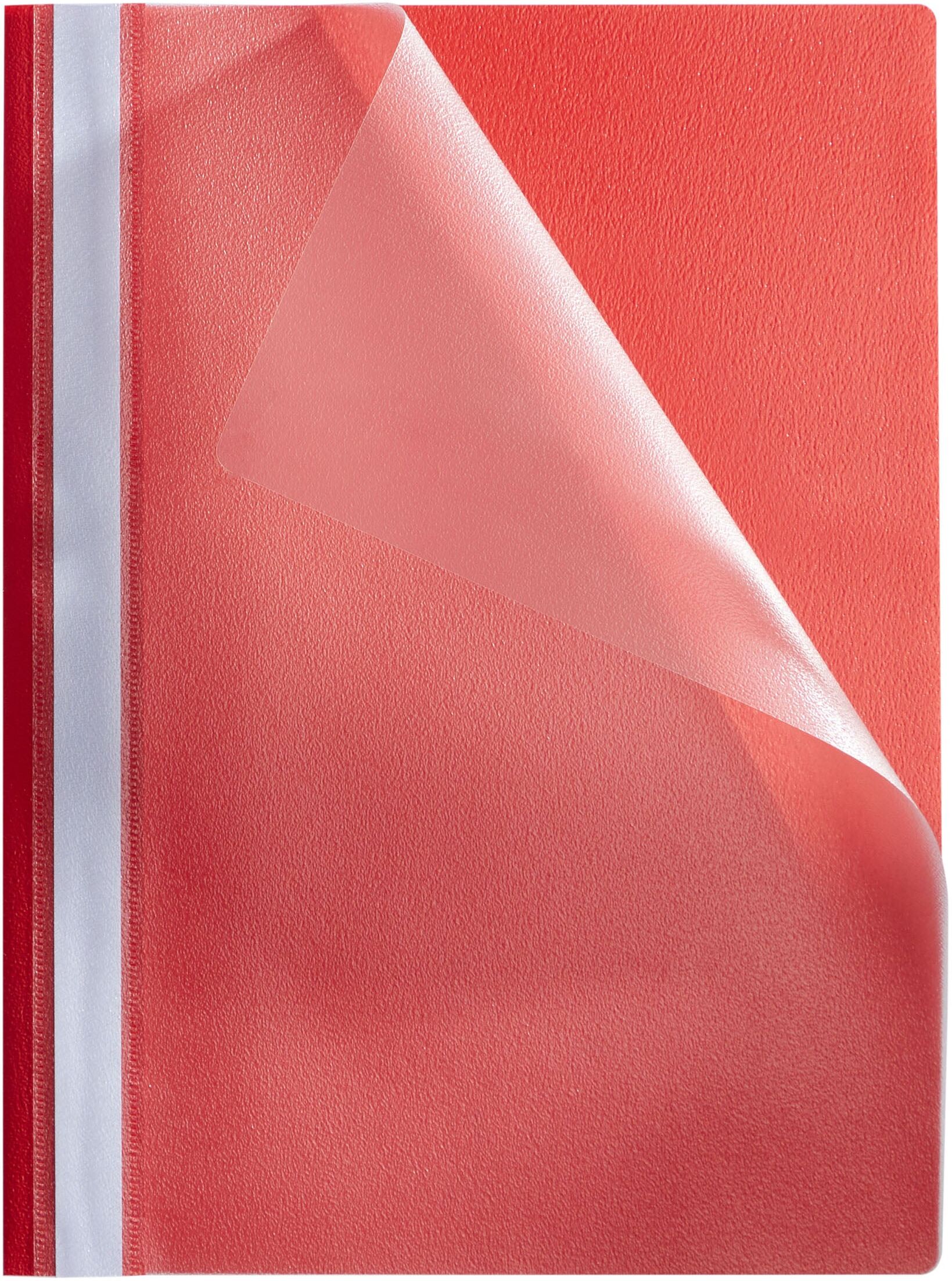 SPRINTIS 10 Unités - Chemise, A4 rouge, PP