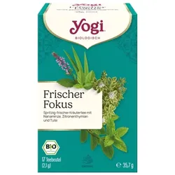 Yogi Tea Frischer Fokus Kräutertee bio (17Btl)