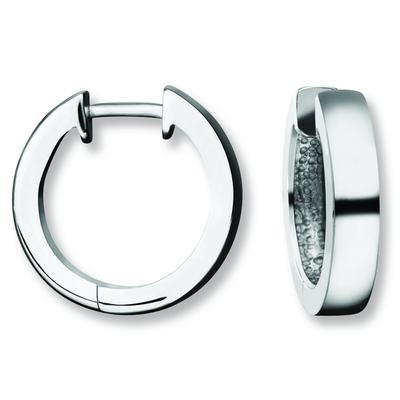 Paar Creolen ONE ELEMENT "Ohrringe Creolen aus 925 Silber Ø 17,4 x 3,4 mm", silber, Ohrringe, Damen, Silber 925 (Sterlingsilber), ein ausdrucksstarkes Schmuckstück für jeden Anlass