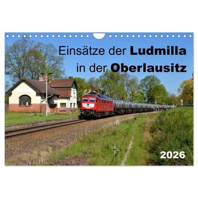 Einsätze der Ludmilla in der Oberlausitz 2026 (Wandkalender 2026 DIN A4 quer), CALVENDO Monatskalender