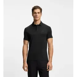 BOSS für Herren. 50554647 Poloshirt Tour Wool schwarz (XL), Lässig, Wolle, Kurzarm
