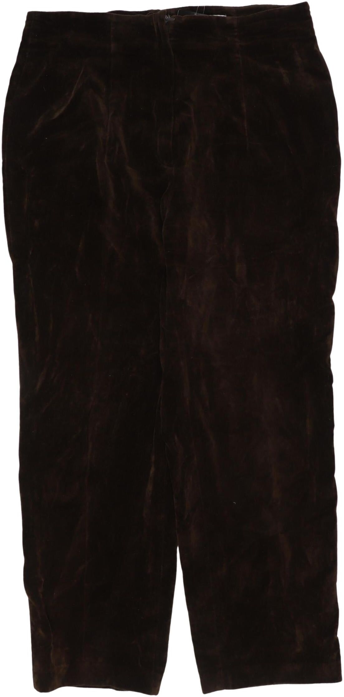Jil Sander Damen Stoffhose, Braun, Gr. EU 36 (IT 42), Baumwolle - Second Hand