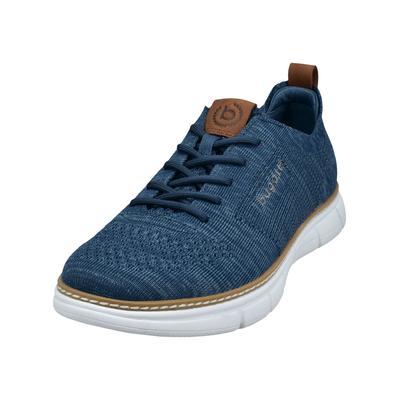 Sneaker BUGATTI "bugatti Sneaker Textil", Herren, Gr. 42, blau, Textil, Schuhe Sneaker
