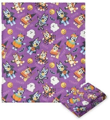 Bluey Pup Tricks Silk Touch Throw Blanket