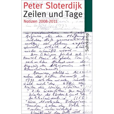 Zeilen und Tage, Taschenbuch von Peter Sloterdijk, Suhrkamp