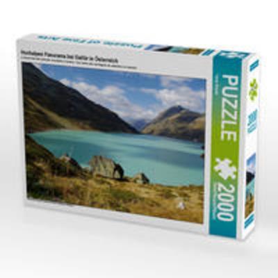 CALVENDO Puzzle Hochalpen Panorama bei Galtür in Österreich 2000 Teile Puzzle quer | 2000 Teile Lege-Größe 90 × 67 cm Foto-Puzzle für glückliche