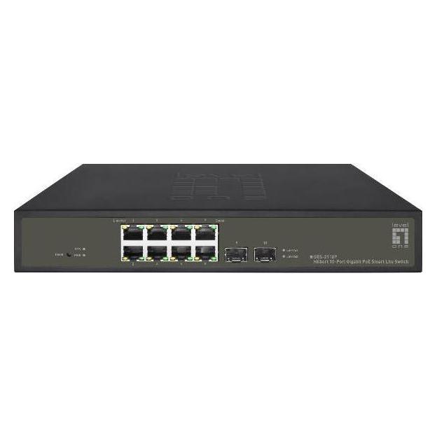 LevelOne GES-2110P Netzwerk-Switch Managed L2 Gigabit Ethernet (10/100/1000) Power over Ethe (39810324)