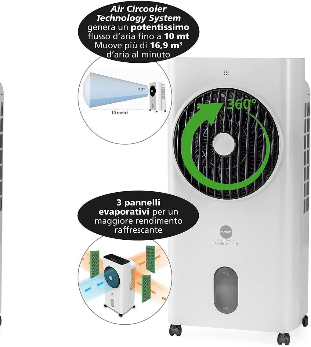 Selius Enjoy & Relax 987 Power Cyclone Draagbare verdampingsluchtkoeler