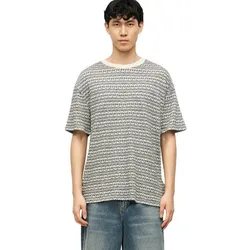 Quiksilver T-Shirt Okano Jacquard black horizons horizontal - XXL - XXL