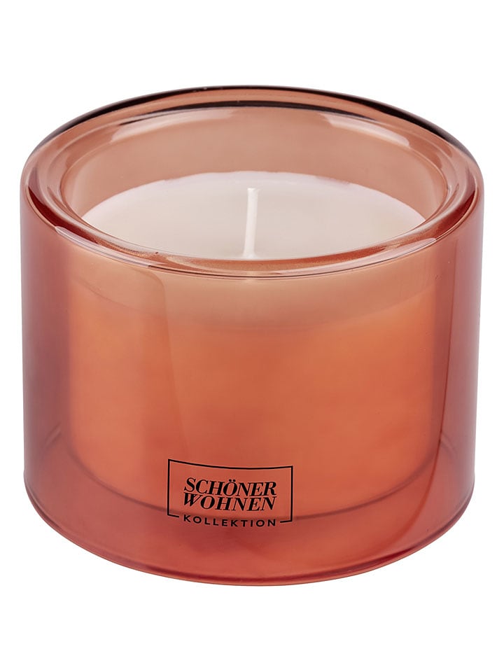 Schöner Wohnen Kollektion Duftkerze "Sandalwood" in Rot - 160 g - onesize