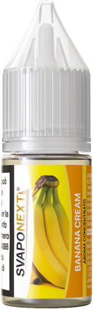 Svaponext Banana Cream Aroma Concentrato 10ml Crema Pasticciera Banana