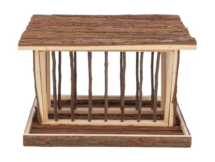 Futterautomat TRIXIE zum Aufstellen, 40 x 22 x 30 cm , beige (natur), B:40cm H:22cm T:30cm, Futterautomaten, Futterautomat