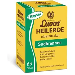 LUVOS Heilerde ultrafein akut Sodbrennen Kapseln 60 St