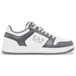 EA7 Unisex. 7X000345_AF11988 Slasher Schuhe Weiß (40), Wohnung, Schnürsenkel, Lässig, Sportlich