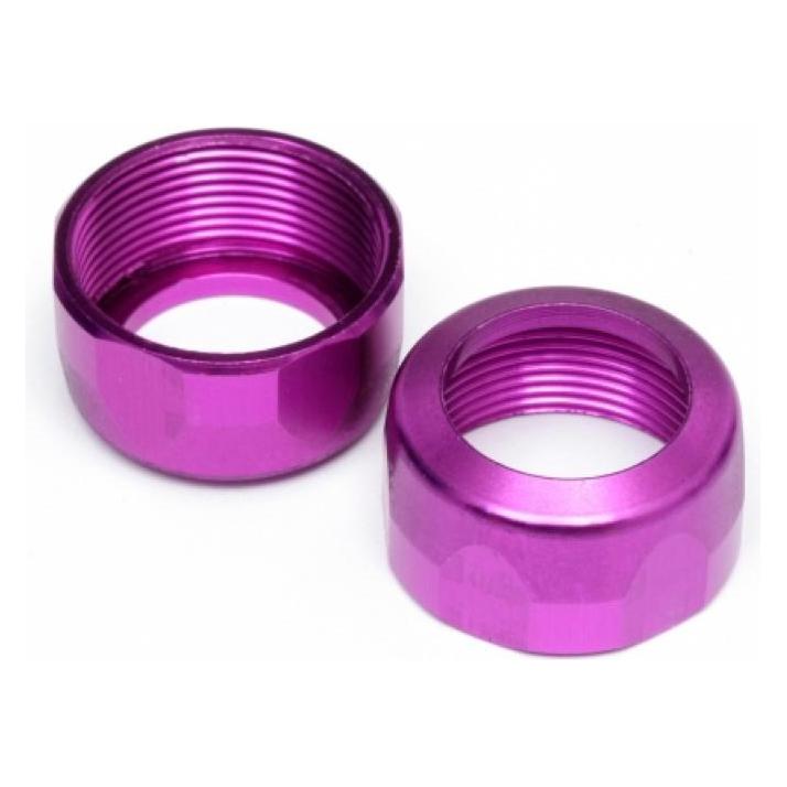 HPI Baja 5b Shock Cap 20x12mm (purple/2pcs) (86445)