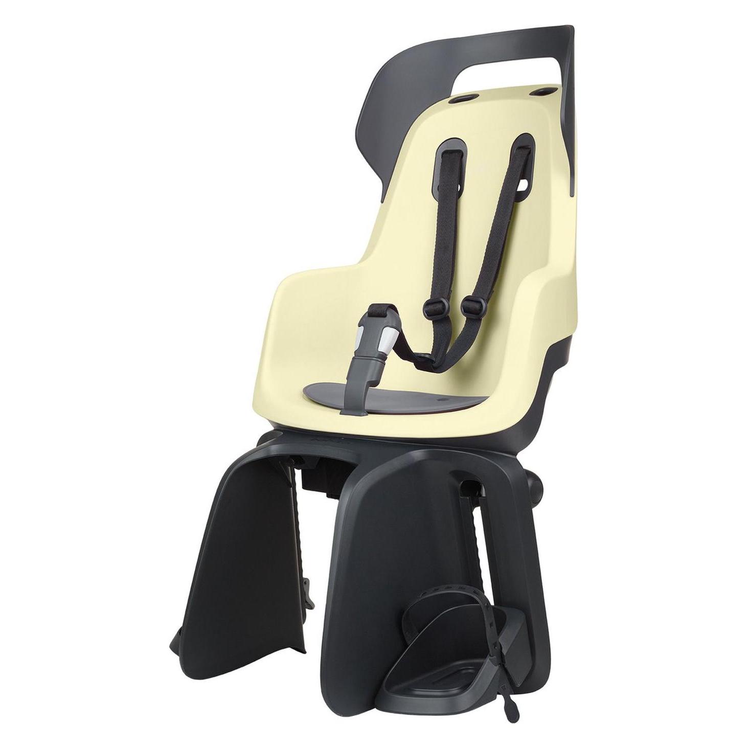 bobike Maxi Go RS Bicycle Seat - mit dem Schlafmodus - Gepäckträger - Zitronensorbet (Gepäckträger (hinten)) (8012600001)