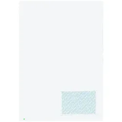 Foldersys Angebotsmappe »Twin« weiß, 22.5x30.6 cm