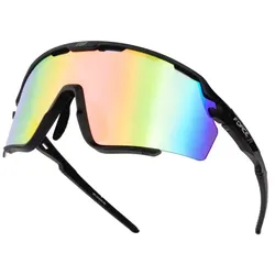 Force Cyclone Brille schwarze/blau-violette Glas