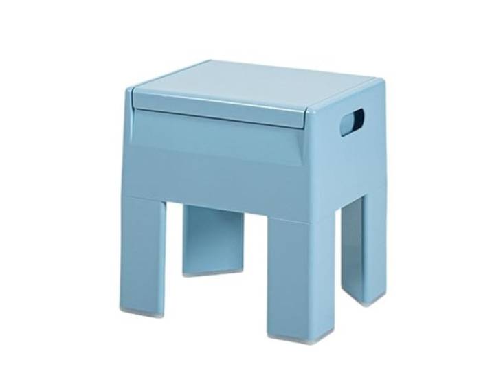 Vielseitig Einfacher Aufbewahrungshocker. Dopaminfarbener Hocker(Blue)