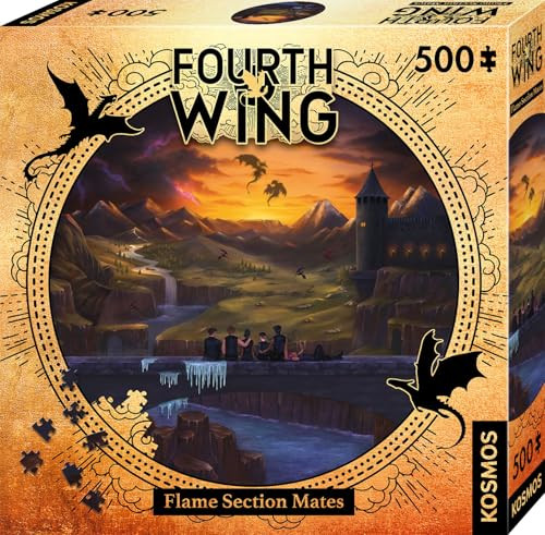 Kosmos Fourth Wing Puzzel - Flame Section Mates