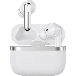 Devia Bluetooth earphones TWS Ultra1 white with ANC (ANC, 32 h, Kabellos), Kopfhörer, Weiss