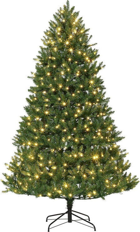 The Seasonal Aisle Lighted Artificial Christmas Tree 210cm H