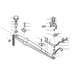 PROXXON 27090-107 Schraube für Dekupiersäge DSH/E 27090