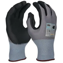 Reldeen, Schutzhandschuhe, PRO FIT Handschuhe EXTRA Grösse 9 grau / schwarz ( 4000391433 ) (9)