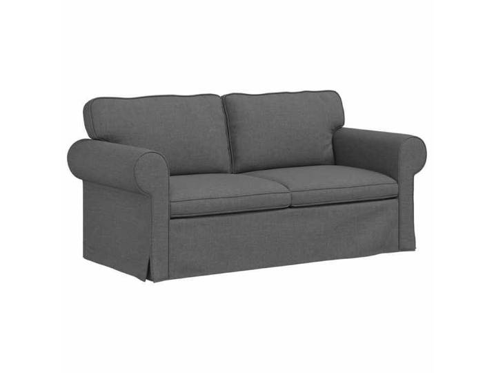 NOUVEAU Sofa de salon/bureau - Large Canapé - Gris foncé - 175x82x80cm tissu 46973