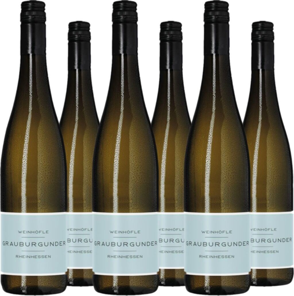 6er Vorteilspaket Grauburgunder Rheinhessen 2025 Weinhöfle