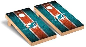Skip's Garage Miami Dolphins 2x4 Pro Cornhole Boards - V9