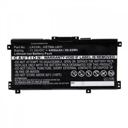 Akku für HP Envy 15, 17, X360 15, Pavilion X360 15, ZBook 15v G5, Spectre 13, TPN-I129, 4.400 mAh
