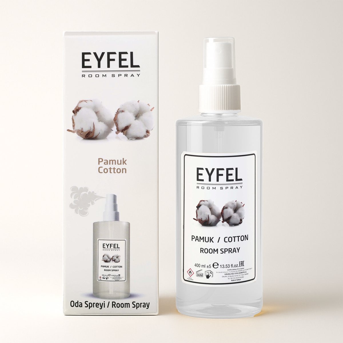 Eyfel Roomspray Cotton 400ml