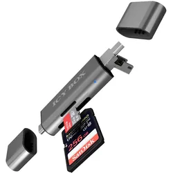 ICY BOX IB-CR200-C Kartenleser USB 2.0 Schwarz