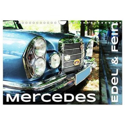 Mercedes Edel & Fein (Wandkalender 2027 DIN A4 quer), CALVENDO Monatskalender