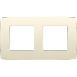 Niko Züblin 100-76800 Doppelrahmen mit 71 mm Mittenabstand, Niko Original cream 10076800