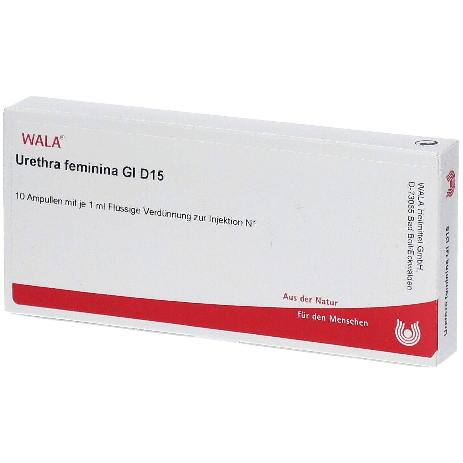 Urethra feminina GL D 15 Ampullen 10x1 ml