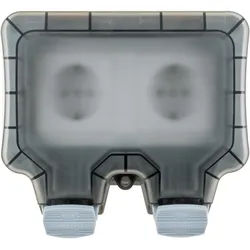 Schwaiger, Steckdose, Aussensteckdose IP66 2-Fach Schuko-Unterputzdose