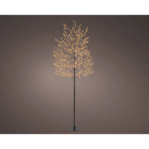 Lumineo Micro LED Boom voor buiten - Klassiek wit