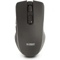 Urban Factory Onlee Maus Beidhändig RF kabellos + Bluetooth Optisch 2400 DPI (Kabellos), Maus, Schwarz