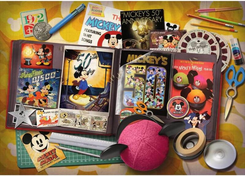 Ravensburger Puzzle 1000 pièces - Anniversaire de Mickey 1970