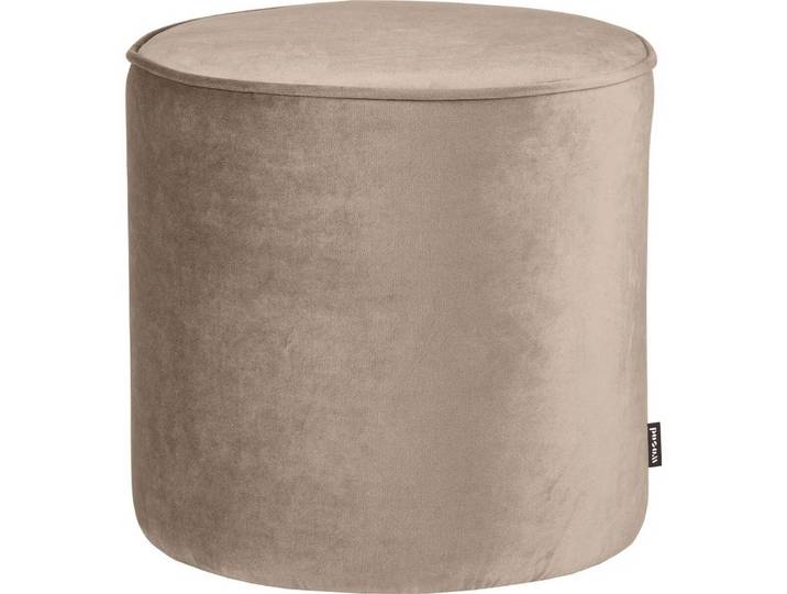 mutoni - Hocker Sara hoch Velvet khaki, One Size