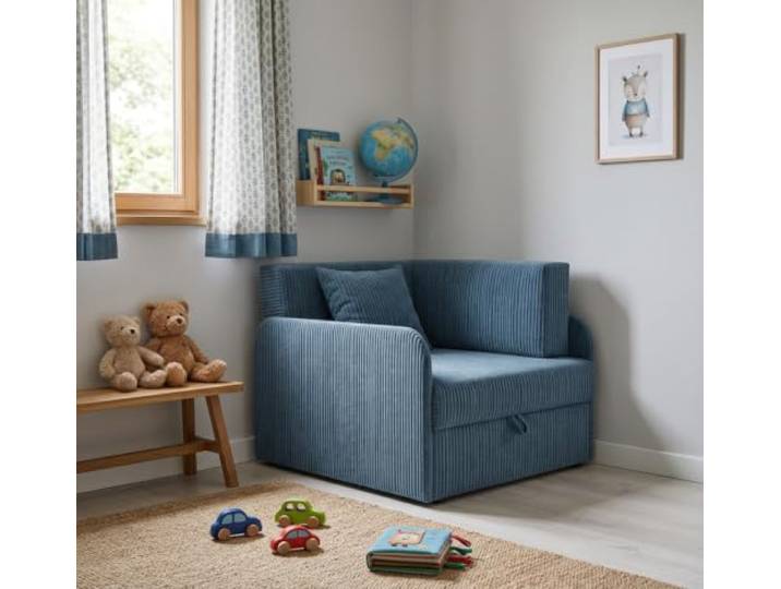 Family Meble Kinder-Schlafsofa Denis Apollo mit Bettkasten, ausziehbar – Variante Apollo 5