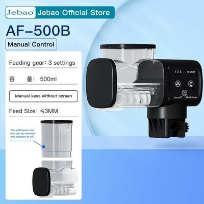 Uplift Essentials Automatic Aquarium Fish Feeder With Timer And Wireless Remote Control af 500b