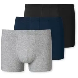 Schiesser 3P 95-5 Essential Shorts Mixed Baumwolle Large Herren