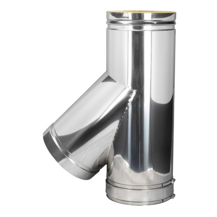 Bertrams Dw Schornsteinanschlussstück 22SA45-350 45°, 350 mm