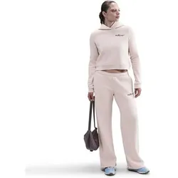 NIKE Damen Kapuzensweat W NSW PHNX FLC SHRUNKEN HOODIE, Größe M in Pink Pink